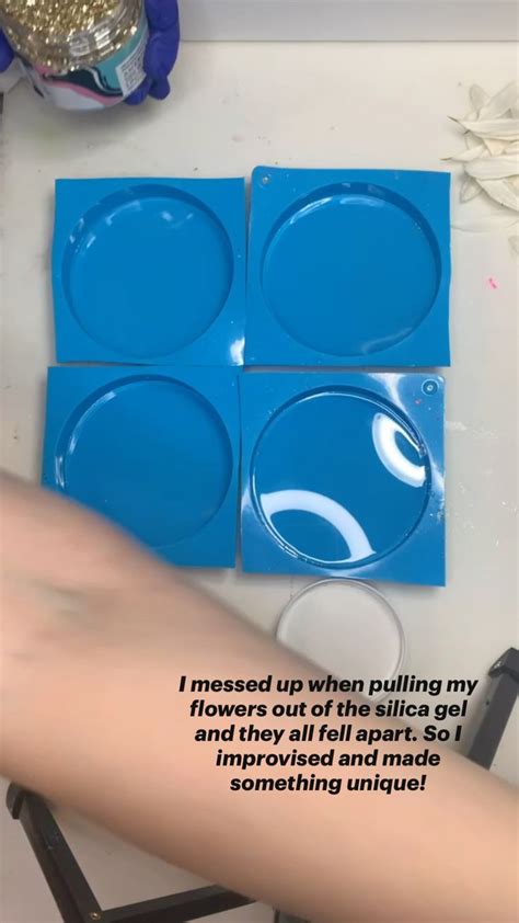 Image result for Resin Flower Coaster Tutorials