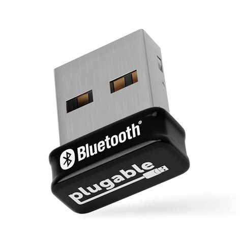 Plugable USB Bluetooth Adapter for PC - Connect Up to 7 Devices ...