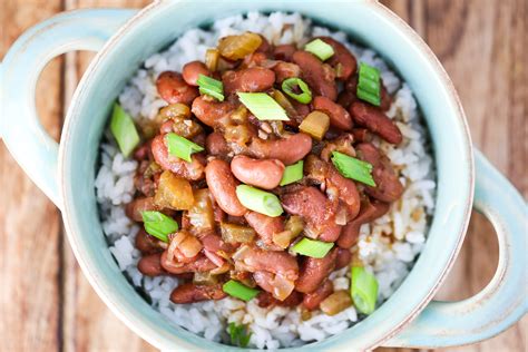 Vegetarian Red Beans and Rice - Tabs & Tidbits