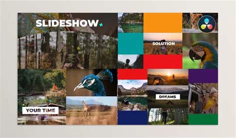 Image result for Resolve Create Slideshow
