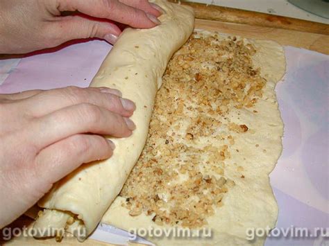 Ореховый рулет. Рецепт с фото