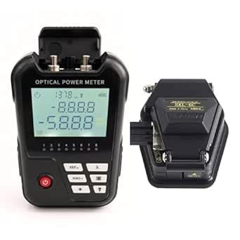 Techtest Fiber Optic Tool Kit with Optical Power Meter and SKL-6C High ...