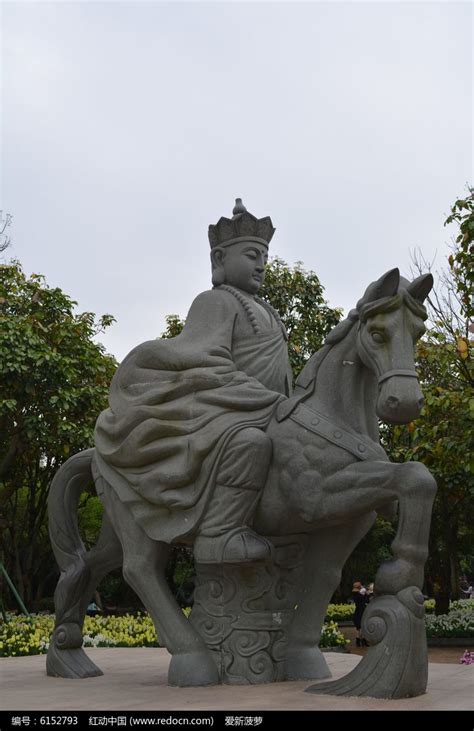 唐僧骑马雕像高清图片下载_红动网