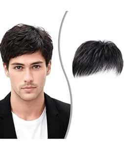 Hair Patch for Man, Front Hair Patch for Men, Artificial Hairs for Bald ...