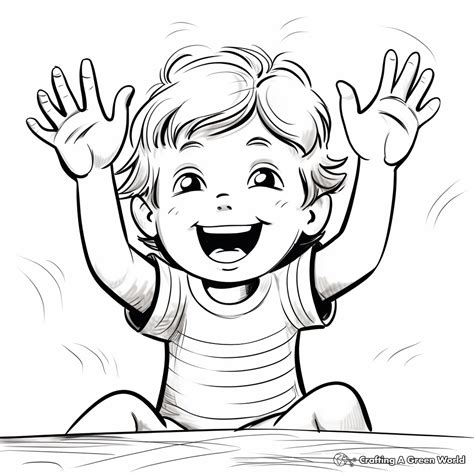 Hand Coloring Pages - Free & Printable!