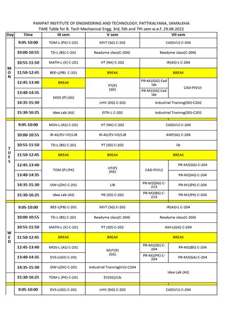 Image result for Time Table 2021
