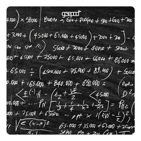 Maths - there's something really beautiful about long equations written ...
