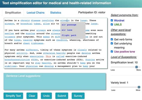 Text Simplification 的图像结果