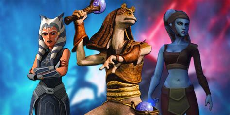 Star Wars Vrouwelijke Alien Personages Turquoise Blauw Kinderen