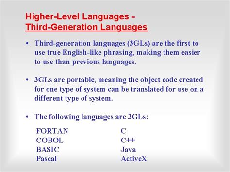 3rd Generation Programming Languages 的图像结果