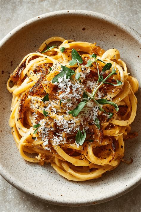 Caramelized Onion Pasta