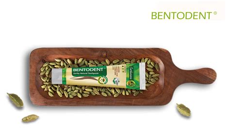 Bentodent Cardamom Toothpaste - Natural & Fluoride Free - 100 gm ...