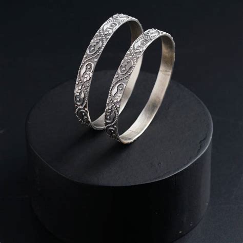 Silver Bangles | 92.5% Sterling Silver Elegant Jewelry