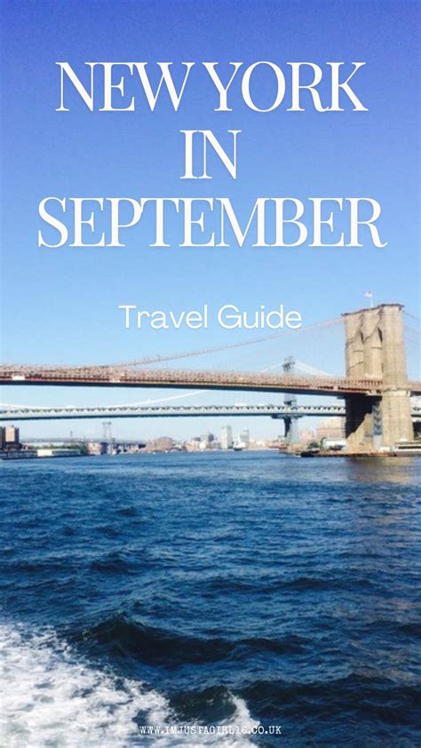 New York In September Guide - Weather, Events & Things To Do