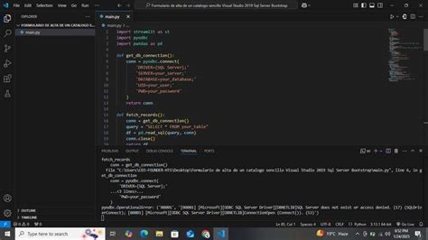 Image result for Formulario PHP Visual Code a SQL Server