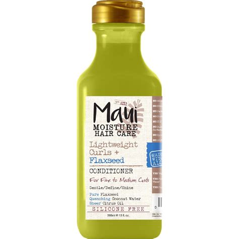 Maui Moisture Lightweight Curls + Flaxseed Conditioner For Wavy Hair 385ml | Woolworths