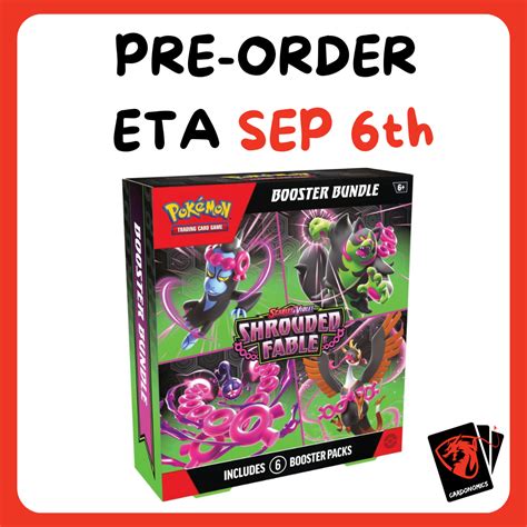 Shrouded Fable Booster Bundle Scarlet & Violet POKÉMON TCG - Cardonomics