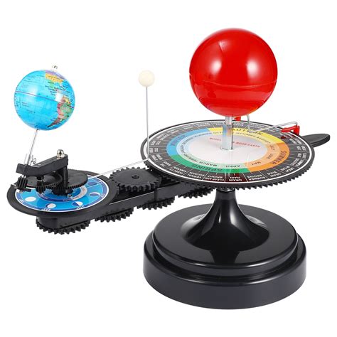 Sun-Earth-Moon Model,1pc Solar System 3 Globes Sun Earth Moon Orbital ...