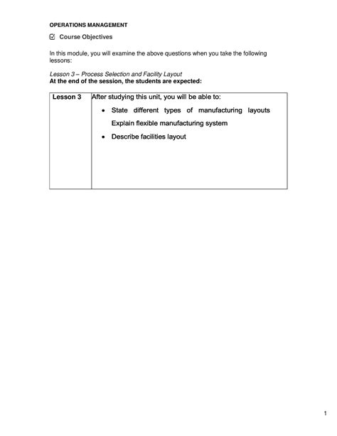 Operations Management Module 的图像结果