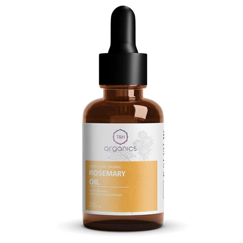 Buy T&H Organics Rosemary Essential Oil for Hair Growth, Hair Fall ...