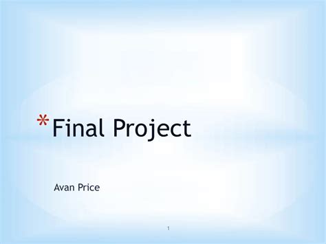 Image result for Final Project PowerPoint Presentation Examples
