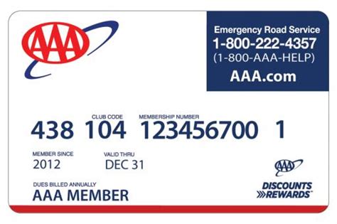 Image result for AAA Insurance ID Card