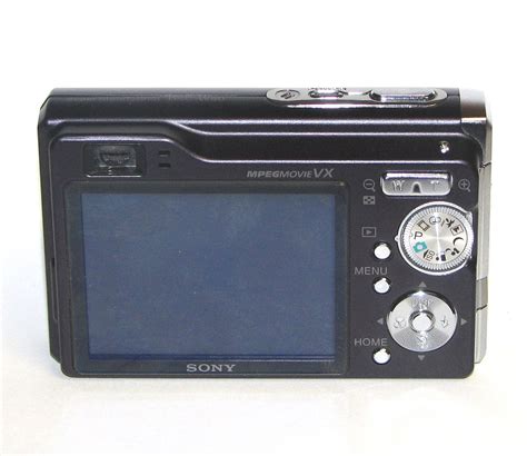 Sony Cyber-shot DSC-W80 7.2MP Digital Camera - Black #1892