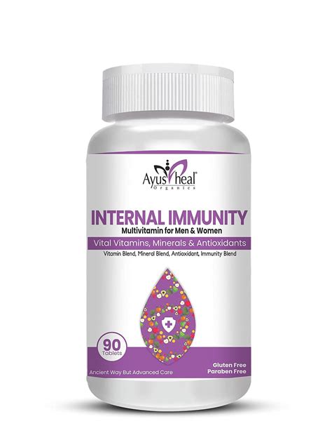 Ayusheal Internal Immunity Vital Vitamins Minerals And Antioxidants ...