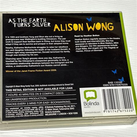 As the Earth Turns Silver by Alison Wong Audiobook Set, HM19 | eBay