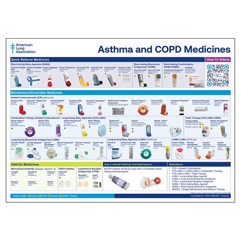 Asthma Medications Chart 2022 at Marisela Warren blog