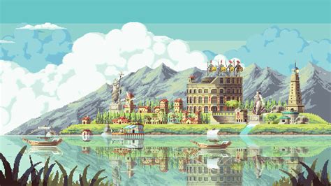 LakeSide HD Pixel Art Wallpaper, HD Games 4K Wallpapers, Images and ...