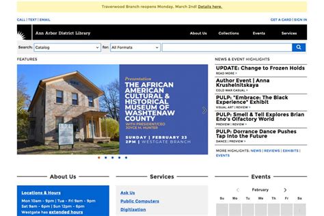 Library Website Design 的图像结果