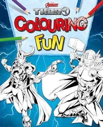 Marvel Avengers Thor: Colouring Fun : Marvel Entertainment ...