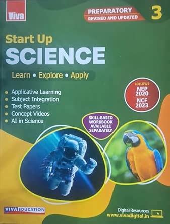 Viva Start Up Science Class 3, NEP 2020 and NCF 2023 Aligned, with ...