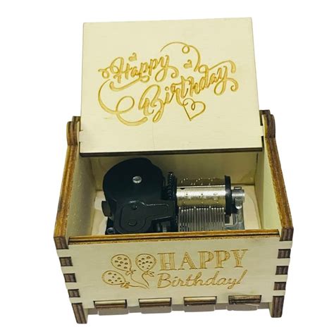 Buy Eitheo Automatic Wooden Engraved Auto Cranked Music Box Best Gift ...