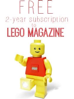 LEGO Magazine: FREE Two-Year Subscription :: Southern Savers