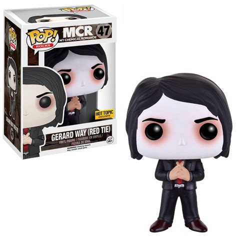 Funko Pop Rocks My Chemical Romance Gerard Way Red Tie | Desertcart INDIA
