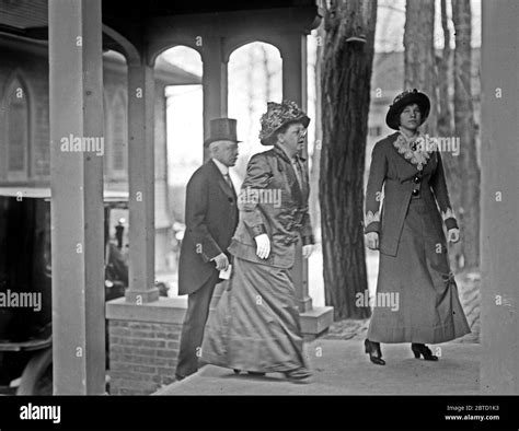 Secretary of the Treasury George Bruce Cortelyou (1862-1940) with his ...