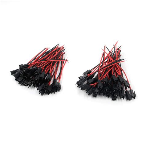 FarBoat JST SM Wire Connector 1.6mm 2Pin Jack Plug Micro Male/Female ...