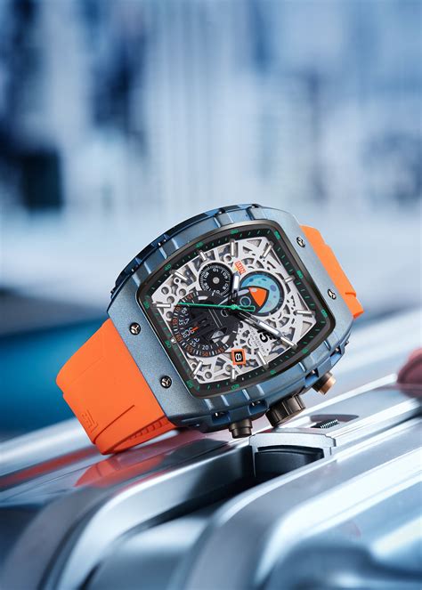 OVERFLY T5 Mens Watch Analog Chronograph Luxury Watch With Silver Dial ...