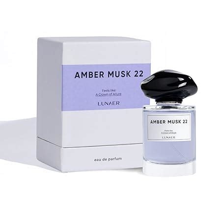 Buy LUNAER Amber Musk Eau de Parfum Womens Premium Perfume | Long ...