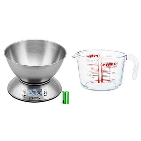 Buy EtekcityElectronic Kitchen Scales with Stainless Steel Mixing ...