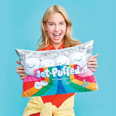 Jet-Puffed Marshmallows Packaging Plush | Iscream