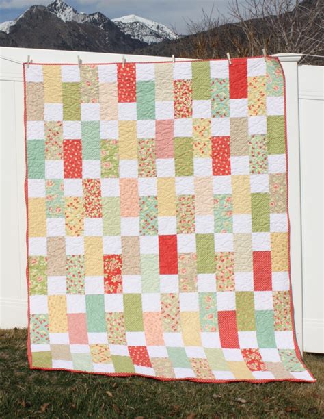 Image result for Simple Bricks Quilt Pattern