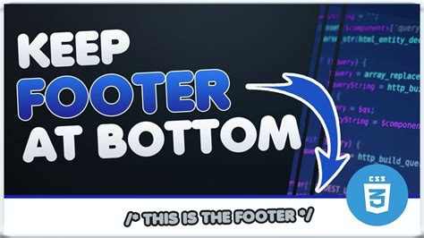 Image result for CSS Sticky Footer