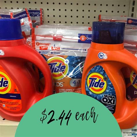 CVS Laundry Detergent Deal: Tide & Gain for $2.44 Each! :: Southern Savers