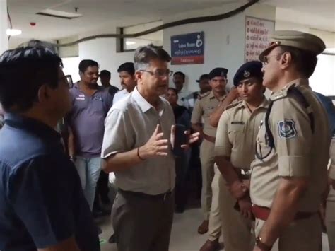 Vadodara Gotri Hospital Security Review by DCP Zone 1