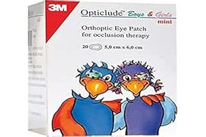 Buy 3M Opticlude Orthoptic Eye Patch 5cm*6.2cm 1537/20 Box of 20 Online ...