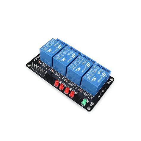 Buy 4 Channel 12v Relay Module Online in India – Robocraze