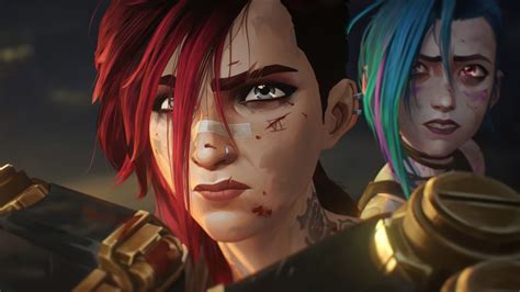 Jinx Vi Arcane S2 Wallpaper 4K PC